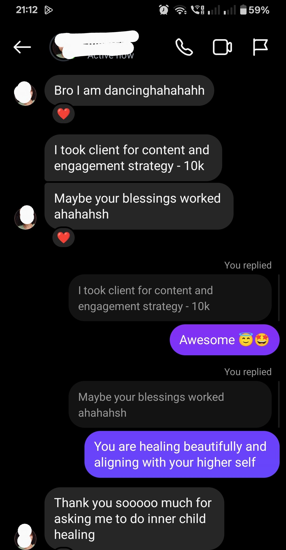 testimonial