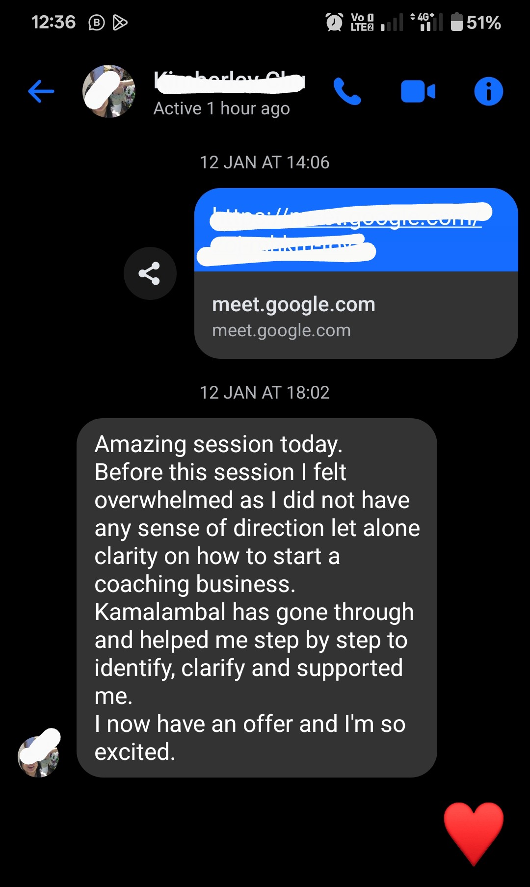testimonial