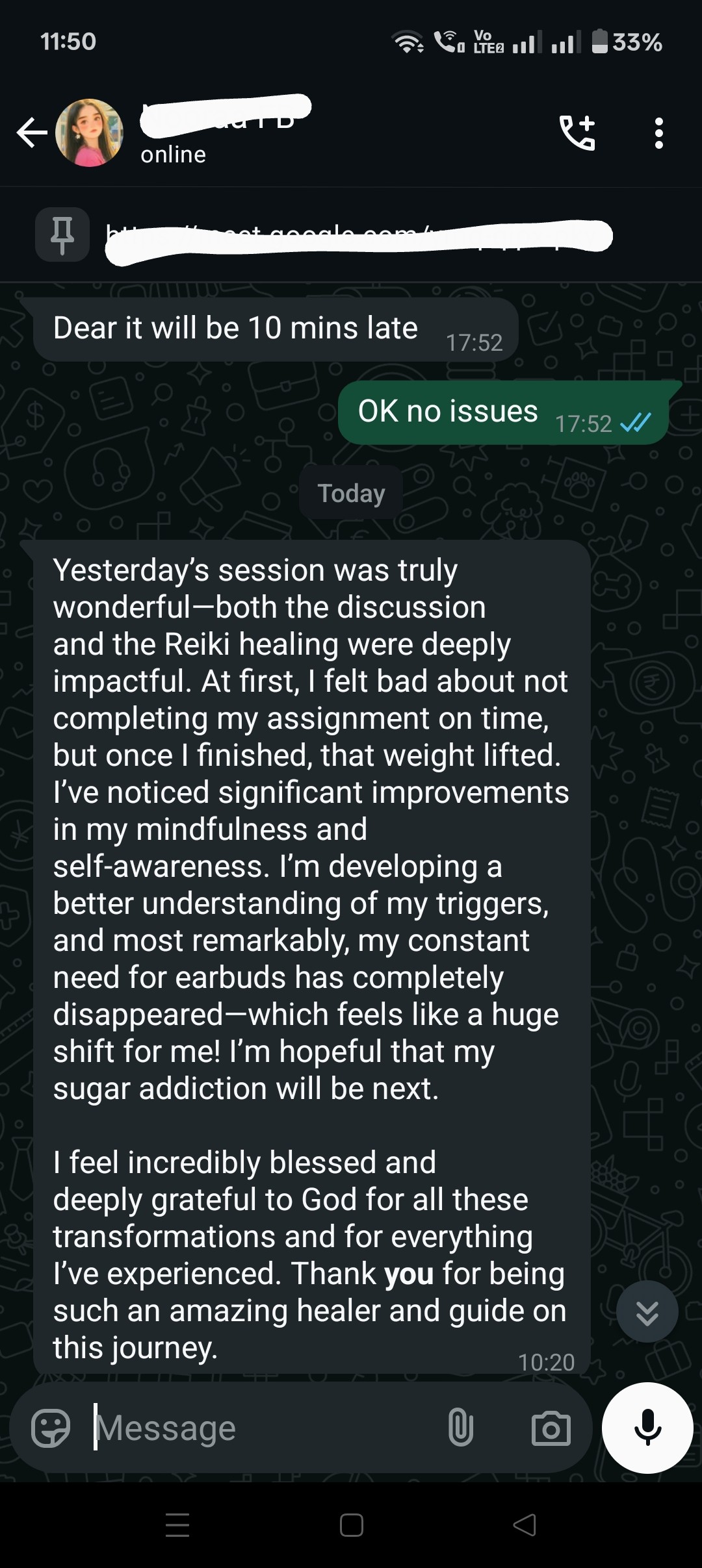 testimonial